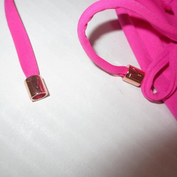 VICTORIAS SECRET Swim Side Tie Hipster Bikini Bottom Extra-Large XL Pink New - Picture 6 of 9